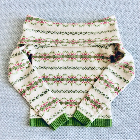 Moda International Sweaters - Off-The-Shoulder Sparkle Sweater